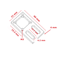 QDLASER 2040 4040 V Slot Aluminium Linear Rail Y Axis Gantry Kit dengan Motor Stepper untuk Mesin Ukiran Laser DIY Printer 3D
