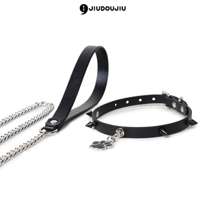 collier ras du cou, jouets sexuels SM, collier à motif patte de chien punk, collier de traction, jouets sexuels pour adultes, chaîne de clavicule - Product Image 4