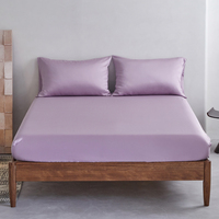 Parure de Draps Luxe en Viscose et Bambou Pur Taille Queen et King, 6 Pièces Premium, Linge de Lit Naturel Doux 100% Bambou