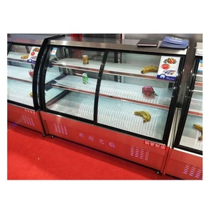 Vetro vetrina torta/torta di visualizzazione <span class=keywords><strong>frigo</strong></span>/torta display frigorifero - Product Image 2