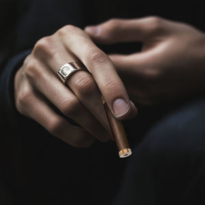 Inhalador Nasal de Aceite Esencial Astofli de Acero Inoxidable Plateado con Madera, Sin Humo, Ayuda para Dejar de Fumar, Sin Vapor - Product Image 6