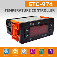 Thermostat numérique intelligent de contrôle de température ETC-974 (-50~110) pour congélateur et incubateur, contrôleur IP65, 485 OEM ODM