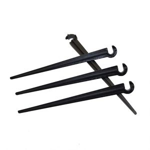 "C" forma 1/4 pollice tubo supporto palo giardino irrigazione fisso tubo staffa - Product Image 5