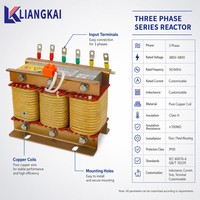 Gabinete de Reactor de Filtro de Bajo Voltaje, Condensador de Serie Trifásico Especial con Relación de Reactancia de 6/7/12/14%, 2017