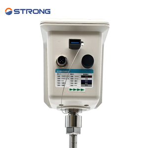 Touchscreen LCD-display RVS thermische massa-stroommeter voor lucht en gas met meertalige invoer - Product Image 5