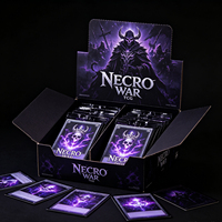 Cartes à collectionner holographiques personnalisées en gros, effet étoile scintillante, impression laser premium pour jeux TCG, fabricant direct d'usine
