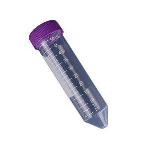 Tubo de centrífuga de plástico de 15 ml con tapa de rosca graduada para uso en laboratorio - Product Image 2