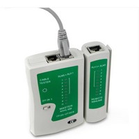 DENIXI RJ45/RJ11 Probador de Cables de Red Portátil, Probador de Cables de Red de Área Local CAT5, CAT6, UTP, FTP