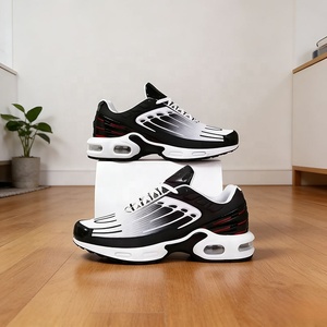 Chaussures de course et de marche décontractées pour hommes <span class=keywords><strong>TN</strong></span>, style classique <span class=keywords><strong>noir</strong></span> respirant, confortables et tendance, en promotion - Product Image 2