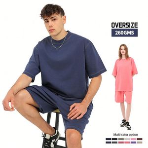 Streetwear Acid Wash <b>Tshirt</b> Heavyweight Cotton Vintage Drop Shoulder Unisex Short Sleeve Distressed Retro Casual Tee - Product Image 1
