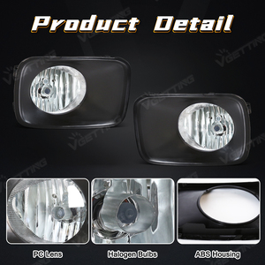 Lente de Faro <span class=keywords><strong>Antiniebla</strong></span> para Accesorios de Coche, Repuesto para Honda Pilot con Bombilla Halógena 2009 2010 2011 33951SZA305 33901SZA305 - Product Image 4