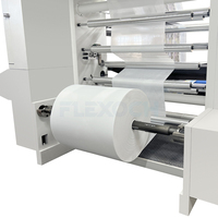 Imprimante flexographique automatique 8 couleurs, type tambour central, 250 m/min, impression sur tissu non tissé