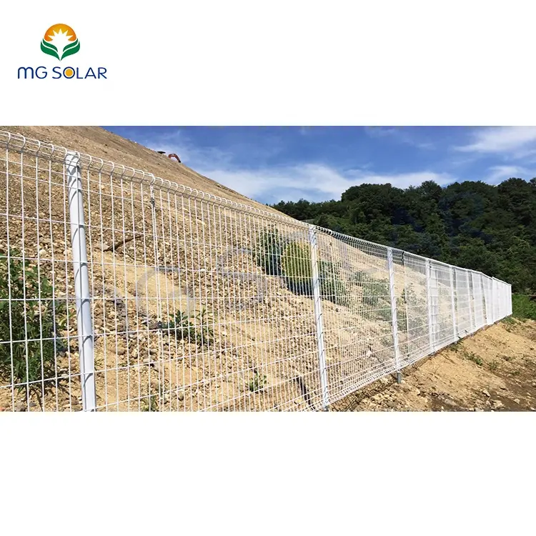 China fence manufacture for galvanized steel mesh fence panel with cheap prices