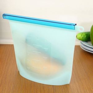 500/1000/1500/4000ml Silicone Food Storage Bags Reusable Food Fresh-keeping Bag Seal Freezer Cooking Fresh Bags - Product Image 4