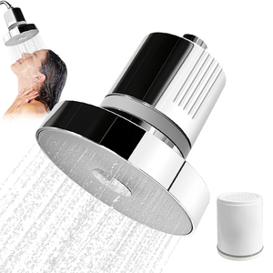 Cabezal de Ducha Antiobstrucción, Fácil de Limpiar, Ajustable, de Repuesto, Alto - Product Image 1