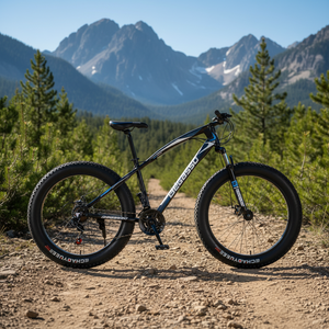 Vente directe usine – VTT de descente 24/26 pouces avec freins à disque, 21 vitesses, pneus larges 4.0 pour neige – Vélo de montagne pour adultes - Product Image 6
