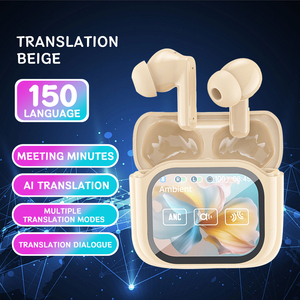 Active Noise Cancelling Touchscreen Earbuds ANC <strong>Smart</strong> Ear <strong>Buds</strong> True Wireless Blue Tooth AI Translation Earphones Headphones - Product Image 2