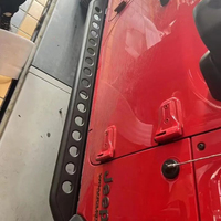 Accessoires 4x4, marchepieds latéraux adaptés aux Jeep Wrangler JL 2018+ à deux portes/quatre portes, repose-pieds latéraux