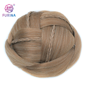 Hairjoy — <span class=keywords><strong>chignon</strong></span> à cheveux synthétique, queue de cheval, <span class=keywords><strong>chignon</strong></span> floral, style français - Product Image 2