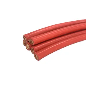 Pvc Flexibele Dubbele Omhulde 120mm2 Gelast Kabel Single-Core Koperen Kabel 95mm2 Olie-Resistente Kabel