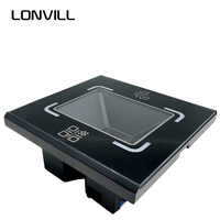 Lecteur de contrôle d'accès à basse consommation LONVILL 78mA avec ports RS232, RS485, Wiegand et scanner NFC/QR Code pour portail