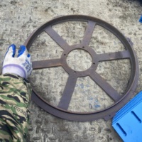 Pièces de rechange pour vitre circulaire, rouleau de tissu réglable à la taille, moule de largeur