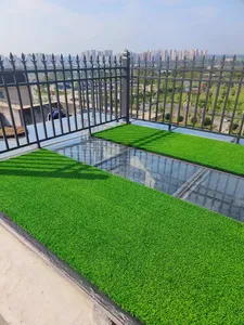 Césped Artificial Sintético para Exteriores, Césped Artificial con Tacto Natural, Alta Simulación de Vegetación para Jardinería y Paisajismo - Product Image 5