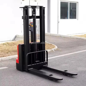รถยกพาเลทไฟฟ้าแบบยืนขับ ยี่ห้อ China CE รับน้ำหนัก 1500 กก. ยกสูง 1.5 ตัน สำหรับยกซ้อนสินค้าในแนวตั้ง - Product Image 4