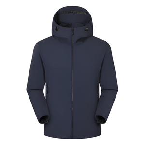 Chaqueta de pesca al por mayor, chaqueta softshell de poliéster de 300 g/m², chaqueta de caza con logotipo personalizado para minoristas de artículos de exterior de EE. UU. - Product Image 1