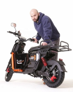DISIYUAN Nuovo Modello <span class=keywords><strong>U2</strong></span> Pro Scooter Elettrico per Adulti 1500W con Freni a Disco Anteriori e Posteriori, Batteria 60V 20Ah 30AH 50Ah, Bicicletta Elettrica per Consegne - Product Image 1