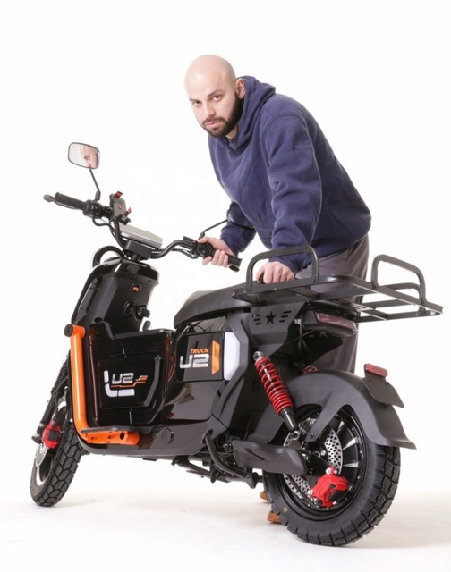 DISIYUAN New Model U2 Pro Adult 1500W Front and Rear Disc Brake 60V 20ah 30AH 50Ah Power Electric Scooter Delivery Bicycle Ebike