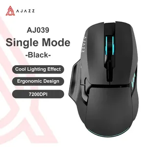 Ajazz AJ039 RGB Wireless Gaming <b>Mouse</b> with 6 Buttons, Triple Mode Wired, <b>For</b> Computers, <b>Laptops</b>, Desktops, Ergonomic Design - Product Image 5