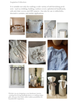 Tissu en lin antibactérien brossé personnalisé pour vêtements, décorations, emballages de bouteilles de vin et sacs d'emballage