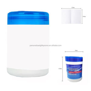 RO ماء نقي 99% معقم يتكون من 60 قطعة مناديل مبللة مع تركيبة كحول منتجات ممسحة مضادة للبكتيريا مناديل مطحنة - Product Image 2