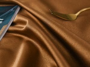 ホテルレストランホワイトラウンドポリエステルテーブルクロスオーバーレイラグジュアリースタイルラグジュアリーウェディングバンケットテーブルカバーダイニングキッチンスペース - Product Image 5