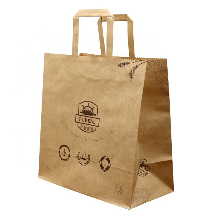 Customized Wholesale Cartoon Portable Paper Bags Supplycustomized Logo Creative Color Folding Bags Kraft Paper Bags