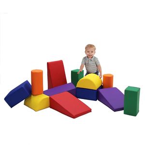 Blocs ignifuges colorés de qualité supérieure, cubes en mousse pour fosses à mousse, pour arènes de trampoline et gymnastique - Product Image 2