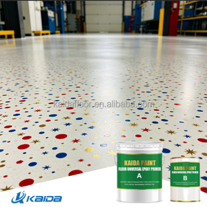 Primaire époxy compatible avec les agglomérats pour revêtement de <span class=keywords><strong>sol</strong></span> époxy décoratif à paillettes - Product Image 1