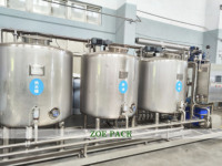 Complete Lijn Automatische Pet Fles Niet-Koolzuurhoudende Kokos Water Drank Sinaasappel Vruchtensap Vullen Bottelmachine