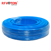 Câble coaxial 75 ohms RG141 RG402 à faible perte, câble d'extension RF coaxial, câble de raccordement Pigtail, fourni par l'usine