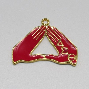 Pendentif de 2,8 cm pour collier, pendentifs de mode DIY, alphabet <span class=keywords><strong>grec</strong></span> Zeta Phi Beta - Product Image 2