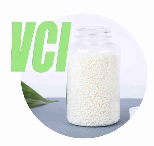 Resin vci ramah lingkungan, vci masterbatch vci harga rendah Vapor inhibitor Master Batch Resin untuk meniup Casting injeksi