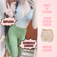 Culottes gainantes en nylon et élasthanne, contrôle moyen, antibactériennes, respirantes, taille haute, effet liftant cuisses et fessiers, modelage abdominal