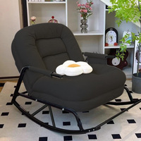 Pouf Simple Moderne Adulte Maison Salon Balcon Loisirs Salon Sitable Inclinable Paresseux Fauteuil à Bascule pour Chambre