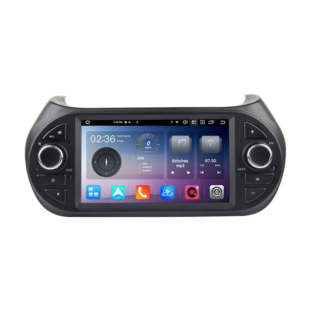 T610/7862 8G + 128G DSP Carplay السيارات Android12.0 مشغل وسائط للسيارة GPS WIFI RDS راديو 4G ل فيات Fiorino سيتروين بيجو Bipper