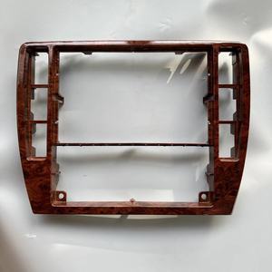 Garniture de lecteur CD et panneau de climatisation en bois de pêche pour tableau de bord, compatible avec Volkswagen Passat B5 3B0858069 - Product Image 4
