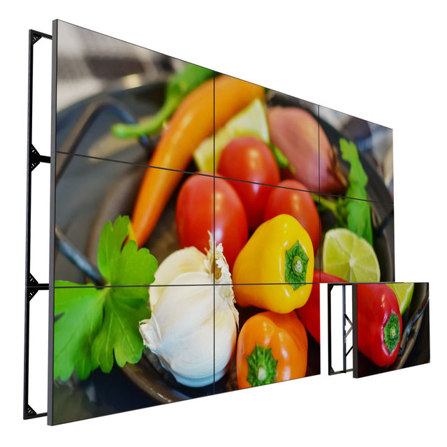 4k HD Lcd Videowall Unit Digital Display Splicing Screens DID Lcd Tv Wall 49 55 65 Inch Video Wall