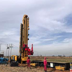 Machine industrielle XSL1000, foreuse de puits profonds sur chenilles haute capacité, diamètre 610 mm, profondeur 2000 m, moteur diesel à boîte de vitesses - Product Image 2