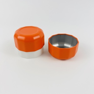 Nouveauté Boîtes à thé rondes en métal personnalisées Boîte à café vide avec couvercle pour emballage alimentaire <span class=keywords><strong>de</strong></span> collations, gâteaux, aliments en conserve, lait - Product Image 3