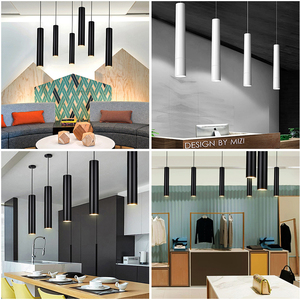 Suspension cylindrique moderne UL pour plafond commercial, réglable 45 °   60 °   Spots encastrés LED 5CCT, luminaires linéaires sur rail - Product Image 4